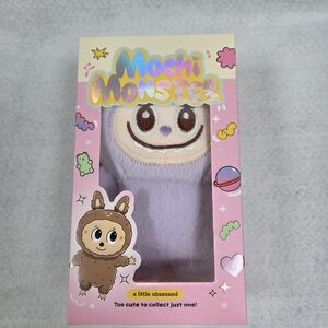 Mochi Monster Plush Charm-Collectible Keychain Purple Monster Little Obsessed